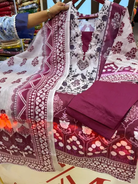 Swizz Lawn Floral Classic Set